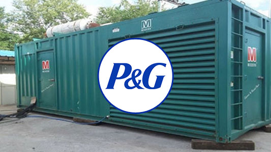 PROCTOR & GAMBLE INDIA - Generator Rental