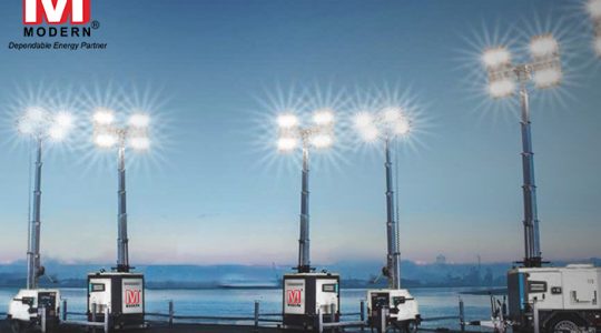 Mobile Lighting Tower On Rental