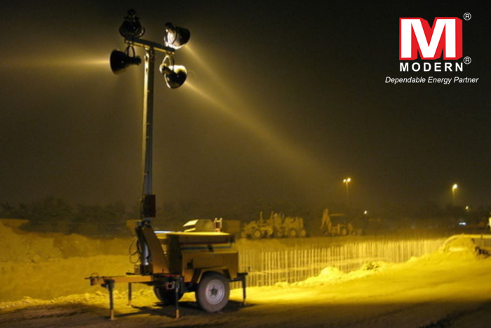 Mobile Lighting Tower On Rent