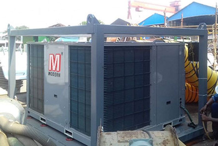 Roof Top Chillers on Rental