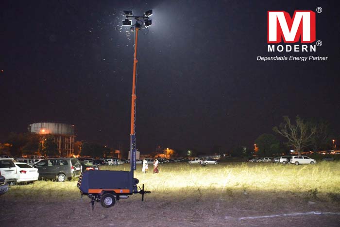 Advantages of Renting 4 X 200W LED Mobile Lighting Towers