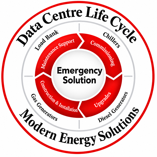 Data Center Power, Cooling, Load Bank Rental Lifecycle 